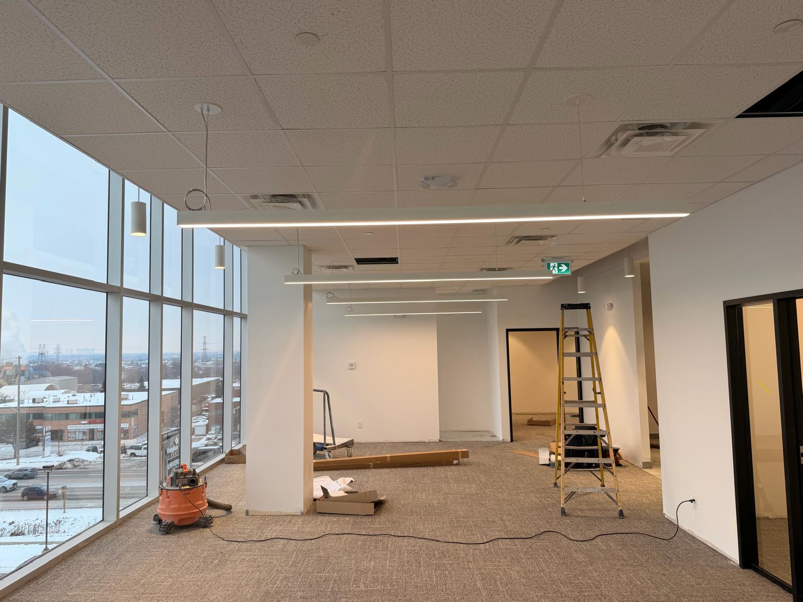 Electrical work background